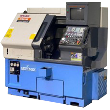 CNC lathe at AB NEREZ workshop